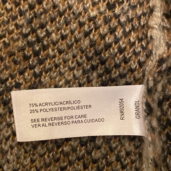 Animal Print Long Cardigan - Medium - Picture 3 of 6